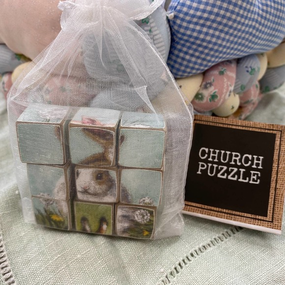 Children's Church Puzzle Retro Baby Animals Busy Quiet Fidget Toy Gift - Picture 12 of 12